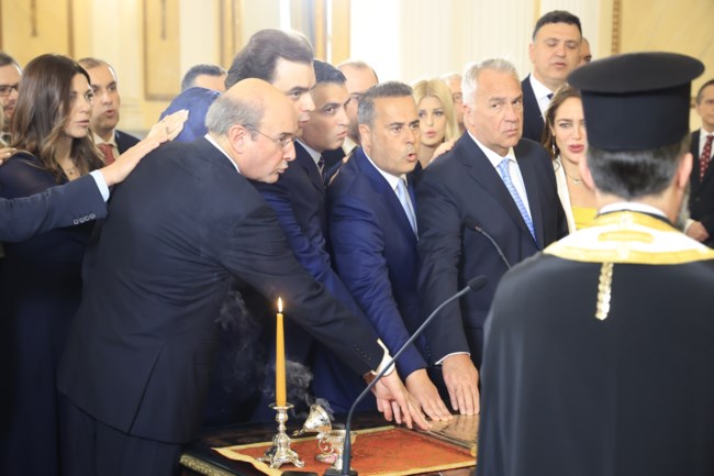 Ορκωμοσία κυβέρνησης