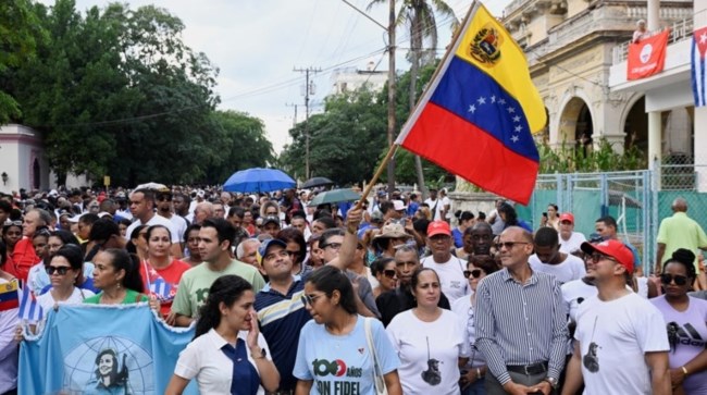 ΔΙΑΔΗΛΩΣΗ ΚΟΥΒΑ ΓΙΑ ΒΕΝΕΖΟΥΕΛΑ
