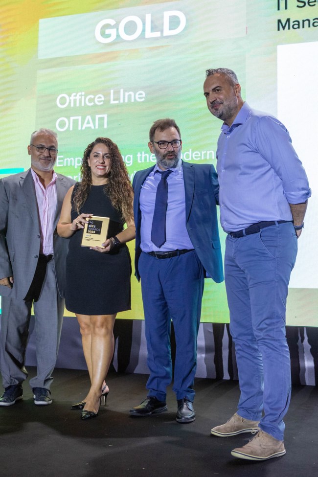 Office Line: Πρωταγωνίστρια και φέτος στα ΔΕΗ BITE Awards - Απέσπασε τρία βραβεία