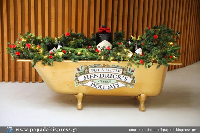 Το Hendrick’s Gin, διοργάνωσε το πιο Unusual X-mas Workshop των γιορτών