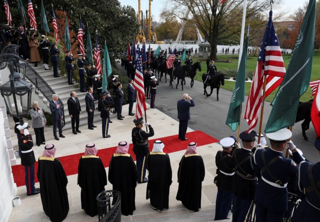 τραμπ μπιν σαλμαν