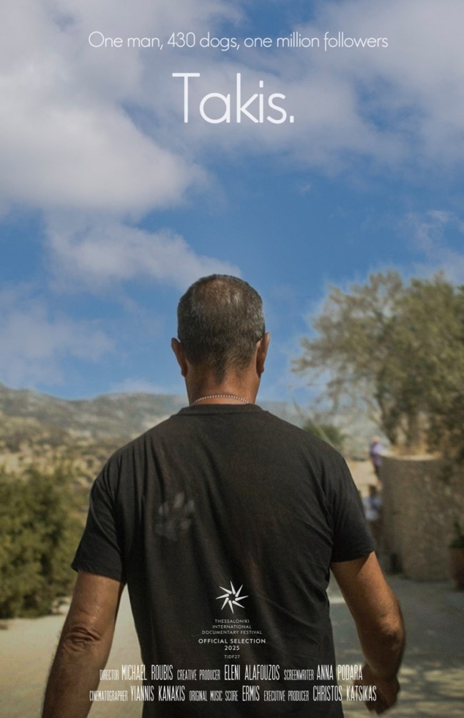 Τάκης Προεστάκης: Θυσίασε τα πάντα για τη διάσωση αδέσποτων ζώων  - Η ιστορία του στο 27ο Φεστιβάλ Ντοκιμαντέρ Θεσσαλονίκης
