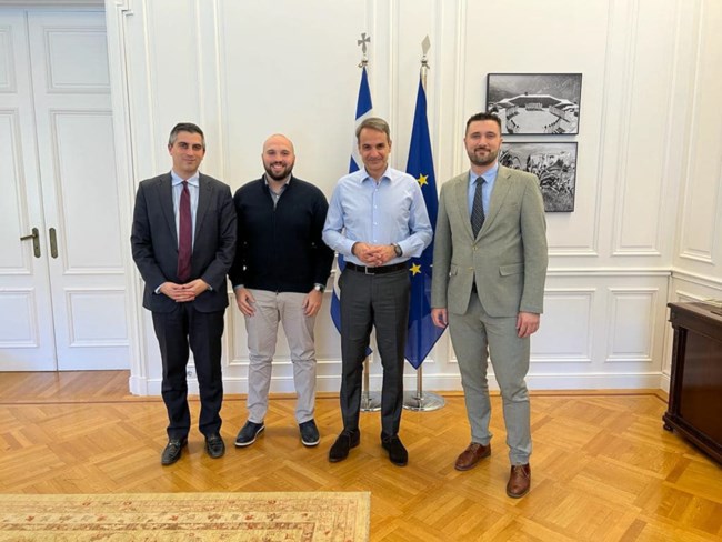 Συνάντηση Μητσοτάκη με τους ιδρυτές της startup Augmenta - Η ιστορία επιτυχίας της ελληνικής εταιρείας