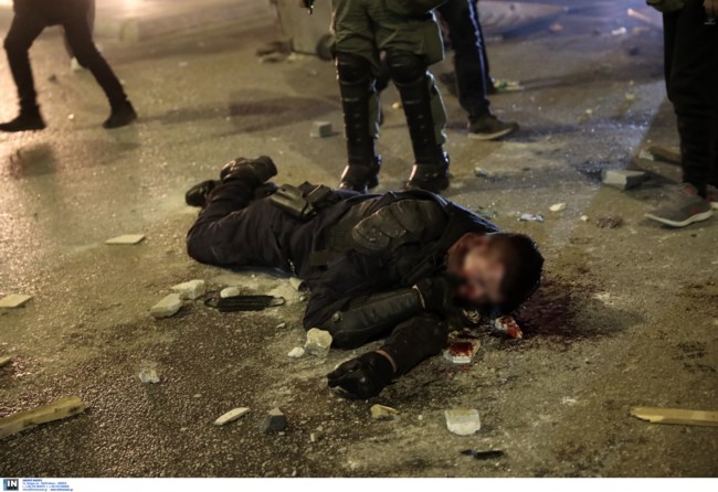 Αστυνομικός τραυματίας