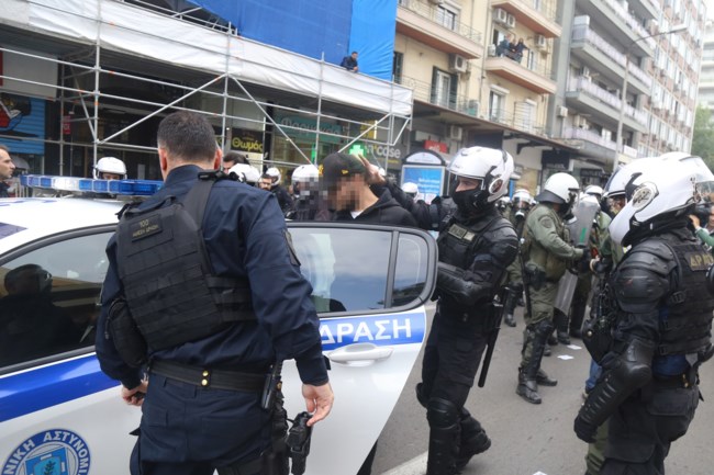επεισόδια_θεσσαλονικη
