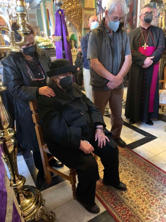 Κηδεία αγιογράφου