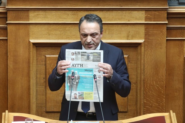 Εξαλλος ο Στίγκας με τον Βελόπουλο: Βάζει τα φτυάρια του να κατηγορούν τους Σπαρτιάτες - Πήρε τον Μίχο της Χ.Α