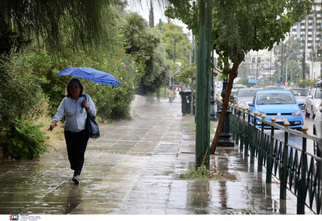 Καιρός: Ερχεται χειμώνας με βροχές, καταιγίδες και πτώση της θερμοκρασίας – Ποιες περιοχές θα επηρεαστούν