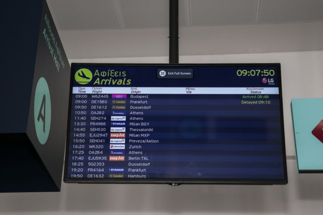 ρόδος αεροδρόμιο