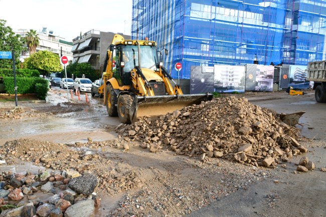 γλυφαδα πλημμυρα