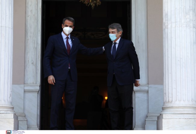 Συνάντηση Μητσοτάκη-Σασόλι: "Το Ταμείο Ανάκαμψης να καταστεί μόνιμος και σταθερός θεσμός"