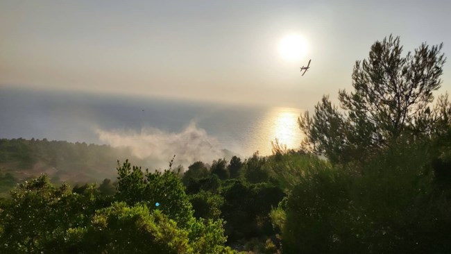 φωτιά Λευκάδα