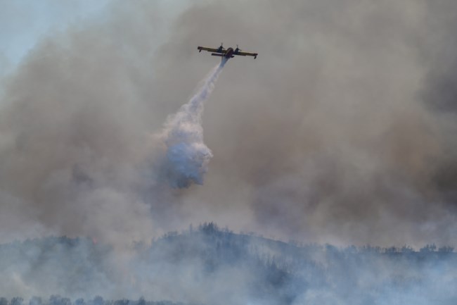 Φωτιά στην Ηλεία: Στο Γραμματικό εσπευσμένα ο Γ.Γ. Πολιτικής Προστασίας