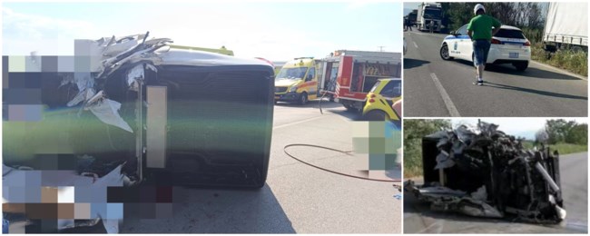 Ελεύθερος ο οδηγός του φορτηγού που εμπλέκεται στο θανατηφόρο τροχαίο στη Χαλκηδόνα - Νεκρός πατέρας και γιος