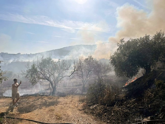 Φωτιά Καβάλα