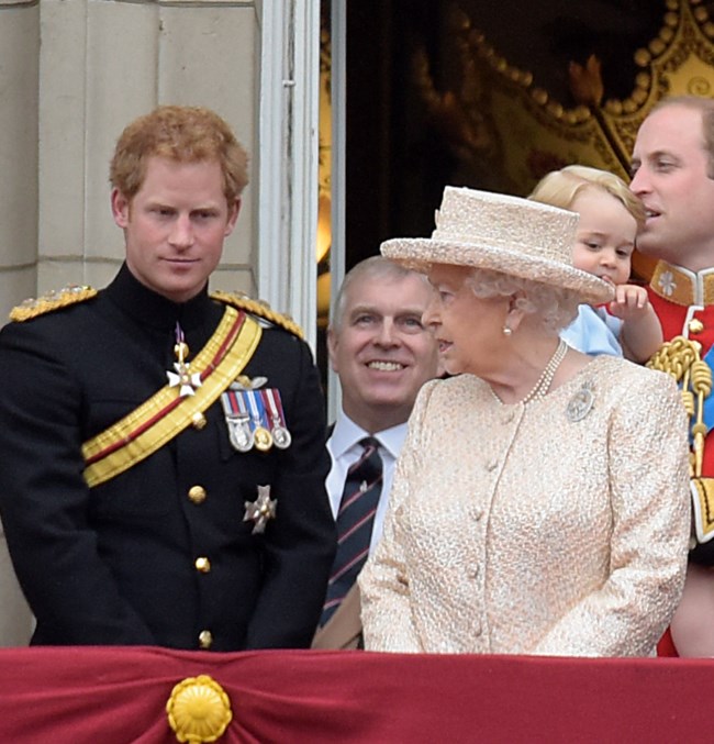 prince harry queen