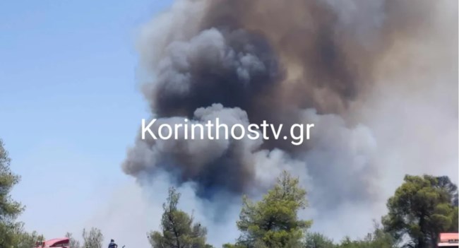 Φωτιά στο Σοφικό Κορινθίας