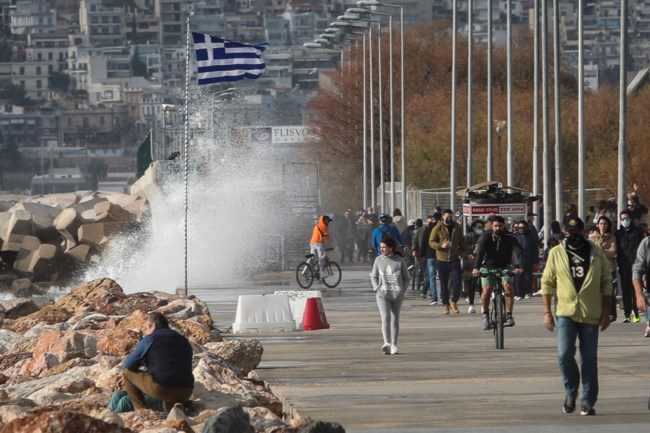 Χριστούγεννα Αθήνα παραλία