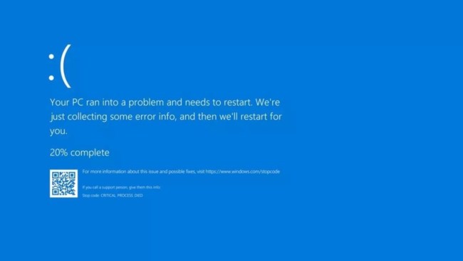 BLUE SCREEN
