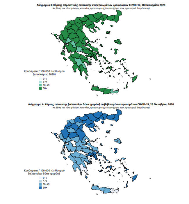 Κορονοϊός: Βράζει Αττική,  Θεσσαλονίκη και Σέρρες - Η διασπορά στη χώρα