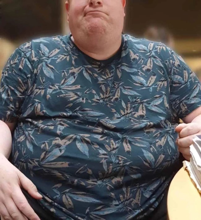 plus-sized-man μπλουζάκι