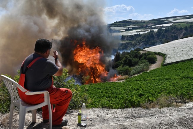 Φωτιά στην Κορινθία