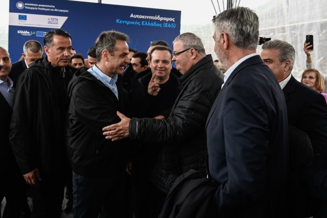 Μητσοτάκης στα εγκαίνια του αυτοκινητόδρομου Λαμία - Καλαμπάκα: Κλείνουμε τις εκκρεμότητές μας με το παρελθόν