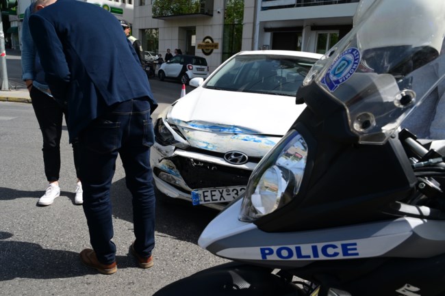 Τροχαίο στο κέντρο της Αθήνας
