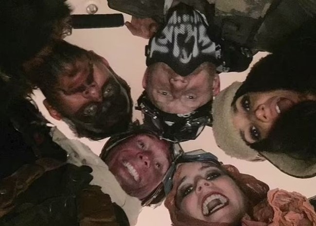 Prince Harry borrowed Tom Hardy's real costume from Mad Max (Image: NETFLIX)