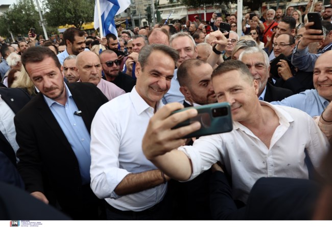 Μητσοτάκης Περιστέρι