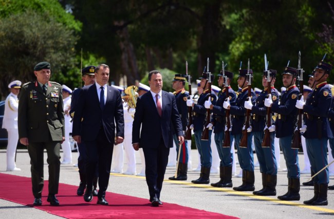Συνάντηση Παναγιωτόπουλου με ΥΕΘΑ Αλβανίας: Καταδικάζουν τον αναθεωρητισμό και την κατάφωρη παραβίαση του Διεθνούς Δικαίου