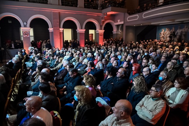 ΑΛΕΞΗΣ ΤΣΙΠΡΑΣ ΠΑΡΟΥΣΙΑΣΗ "ΙΘΑΚΗΣ" ΠΑΤΡΑ