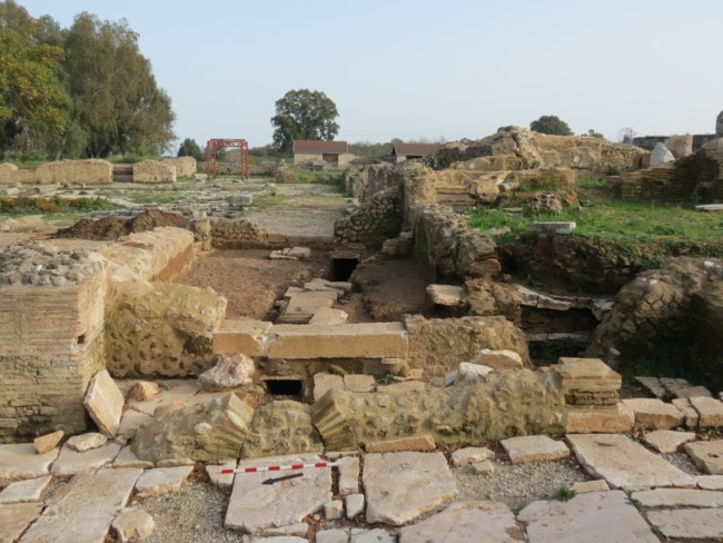 Άποψη του διαδρόμου ανεφοδιασμού όπου θα κατασκευαστεί ο διάδρομος