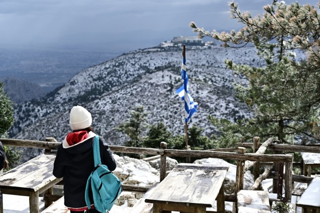 Χιόνια στην Πάρνηθα