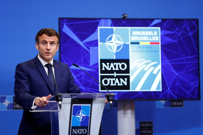 Σύνοδος ΝΑΤΟ: Ο χάρτης του Μακρόν έδειξε πόσο σημαντική είναι η Γαλλία για τη συμμαχία