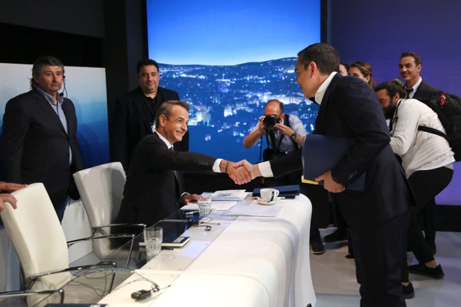 Τσίπρας, Μητσοτάκης