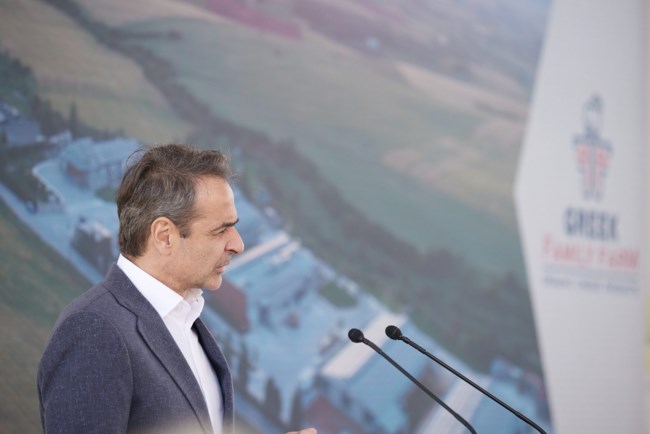 Ο Μητσοτάκης σε εγκαίνια τυροκομικής μονάδας στη Μαγνησία: Πρόσθετοι πόροι 171 εκατ. ευρώ για τη βιολογική κτηνοτροφία