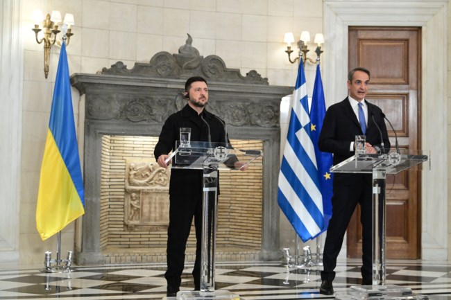 Μητσοτάκης: Ενεργοποιήθηκε ο κάθετος διάδρομος, η Ελλάδα πάροχος ενεργειακής ασφάλειας - Ζελένσκι: Ευχαριστώ Ελλάδα και ΗΠΑ