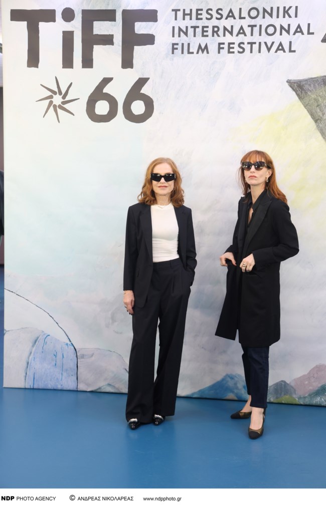 Η Ιζαμπέλ Ιπέρ έφτασε στη Θεσσαλονίκη - Είναι η επίτιμη καλεσμένη του Διεθνούς Κινηματογραφικού Φεστιβάλ