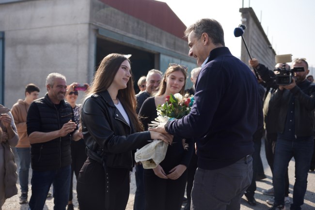 Μητσοτάκης από Κατερίνη: Δεν είναι τώρα η ώρα να ξανακυλήσουμε την πολιτική ζωή της χώρας στο βούρκο