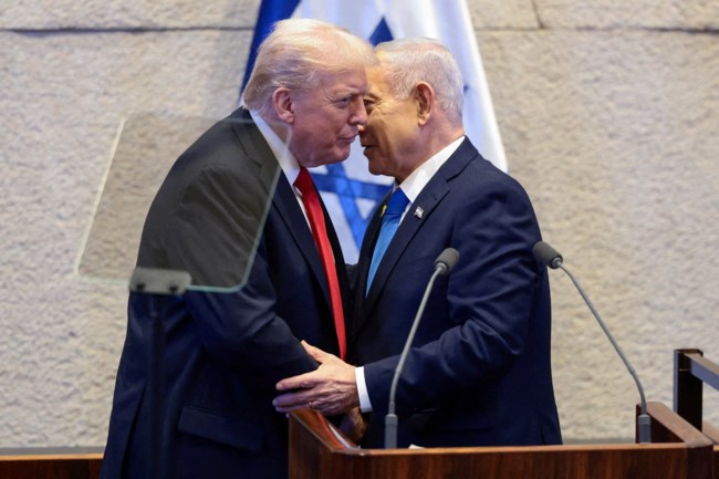 τραμπ νετανιαχου