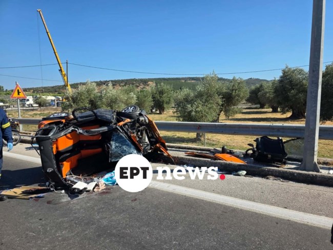 Λέσβος: Τραγωδία στην άσφαλτο με νεκρές δυο γυναίκες - Στο ίδιο σημείο είχε γίνει θανατηφόρο τροχαίο πριν από έναν μήνα