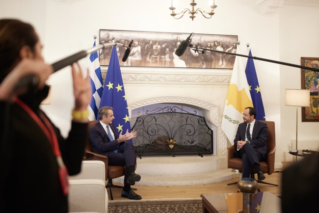 Κυριάκος Μητσοτάκης από Κύπρο: Είμαστε ακλόνητοι σε θέματα εθνικής κυριαρχίας - Δεν δεχόμαστε νομιμοποίηση τετελεσμένων