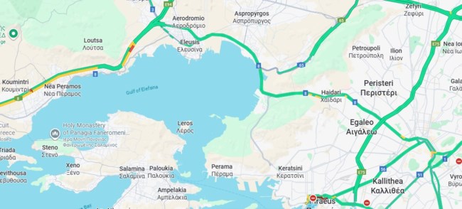 Με δυσκολία η επιστροφή των πρώτων εκδρομέων του Αυγούστου - Δείτε live την κίνηση