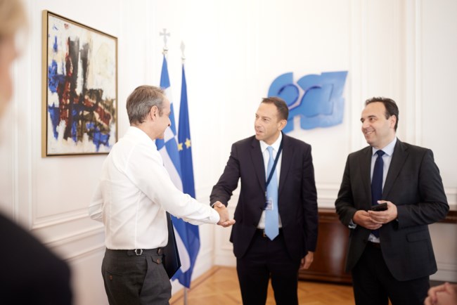 Συνάντηση Μητσοτάκη με τον αντιπρόεδρο της Google: "Μας απασχολεί η προστασία των ανηλίκων στο διαδίκτυο"