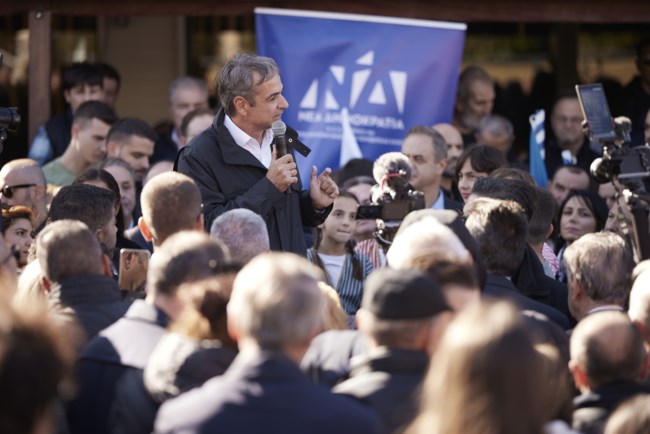 Μητσοτάκης στο Κιλκίς: "Δεν θα ανεχτώ φαινόμενα αυταρέσκειας και αλαζονείας μέχρι τις εκλογές - 40άρια είχαμε, 40άρια θέλουμε"