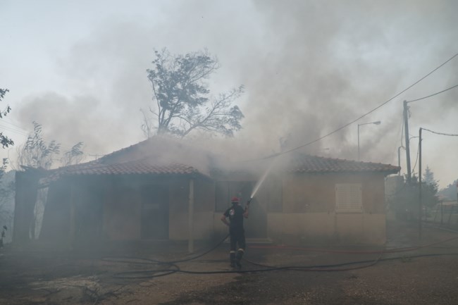 Κόλαση στην Ηλεία: Σε πλήρη εξέλιξη τα πύρινα μέτωπα - Ένα πέρασε στην Αρκαδία - Μαίνεται η φωτιά στην Ανατ. Μάνη