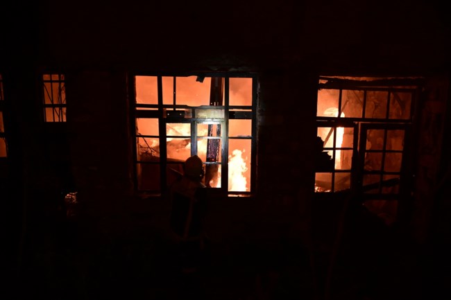 Φωτιά Άνω Πατήσια