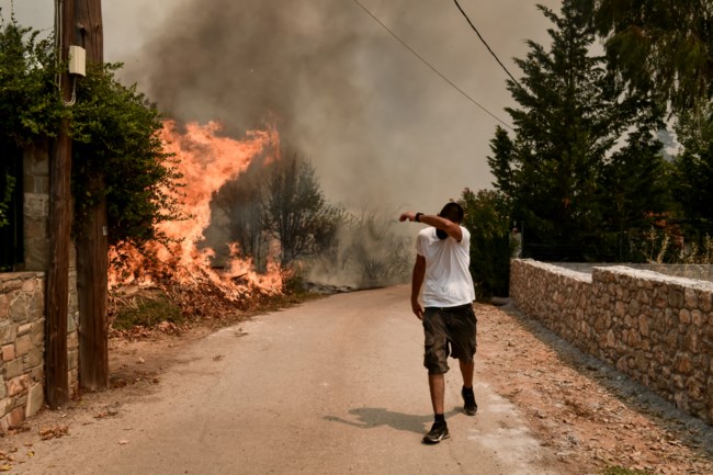 Φωτιά Αττική
