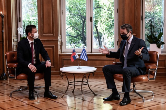 Μητσοτάκης σε Σλοβάκο πρωθυπουργό: Η συμφωνία με την Γαλλία βήμα ενδυνάμωσης του αυτόνομου δρόμου της Ευρώπης